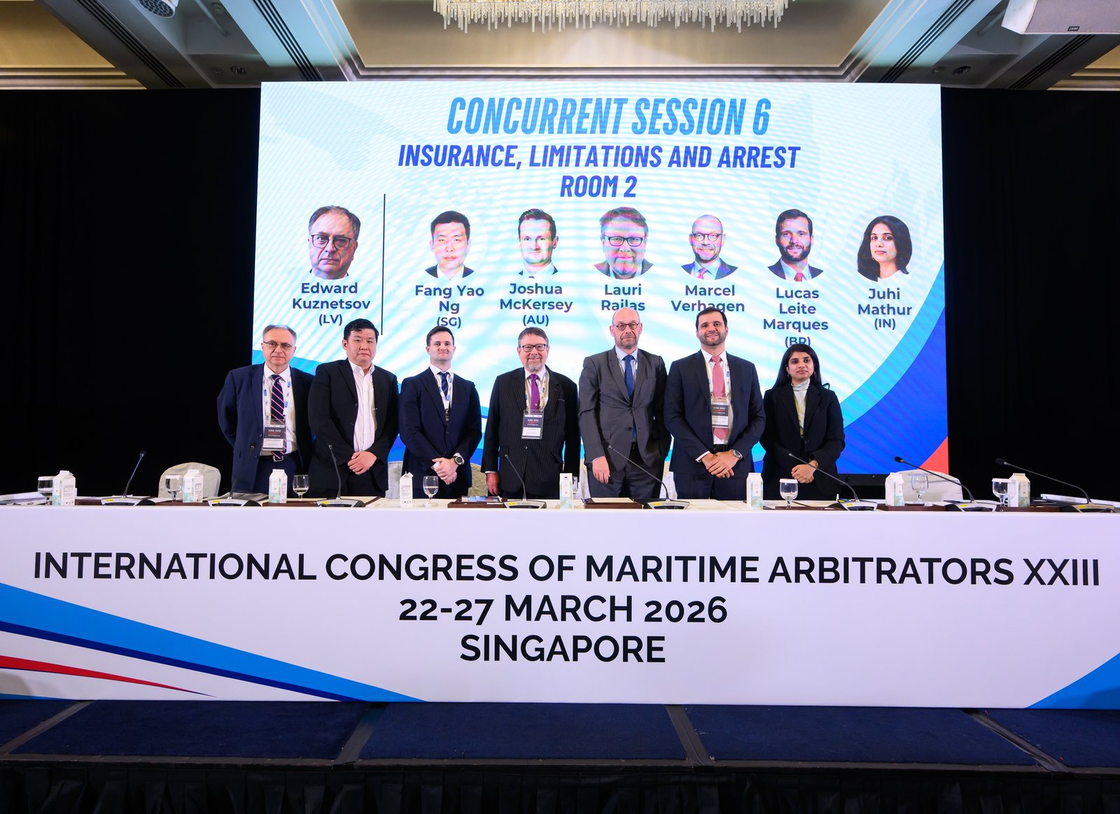 Panel speakers at Concurrent Session 6, ICMA XXIII Singapore