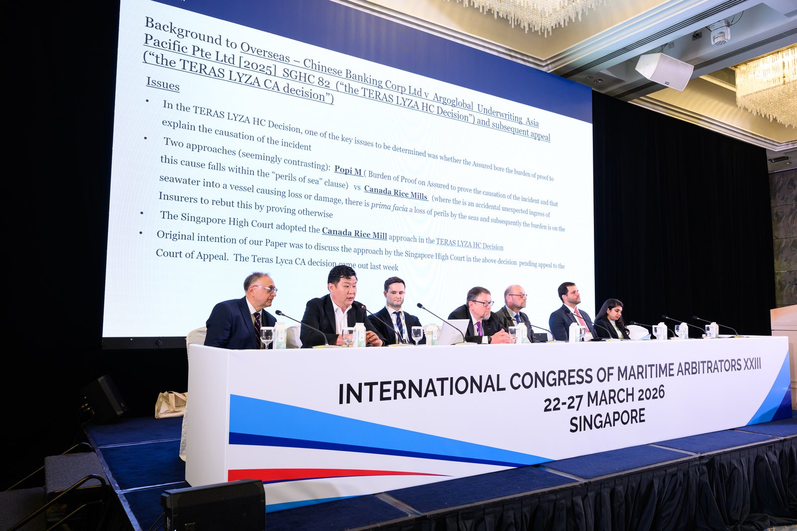Working session discussion at ICMA XXIII Singapore