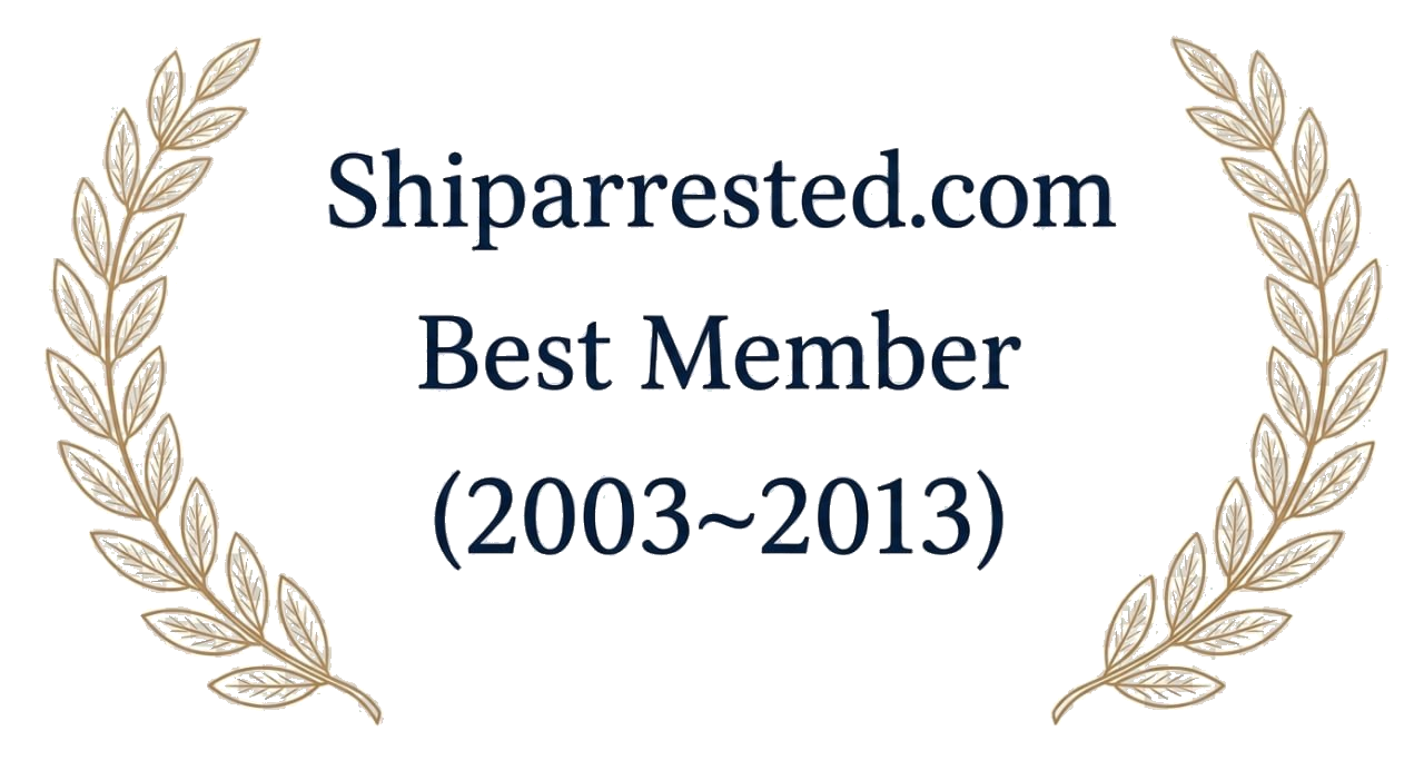 Shiparrested.com Best Member (2003–2013)